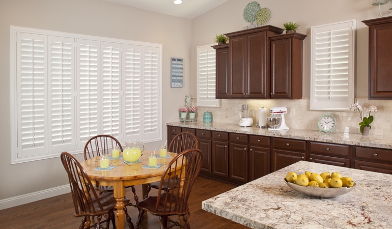 Polywood Shutters in Salt Lake City kitchen